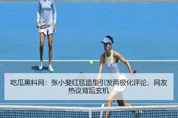 吃瓜黑料网：张小斐红毯造型引发两极化评论，网友热议背后玄机